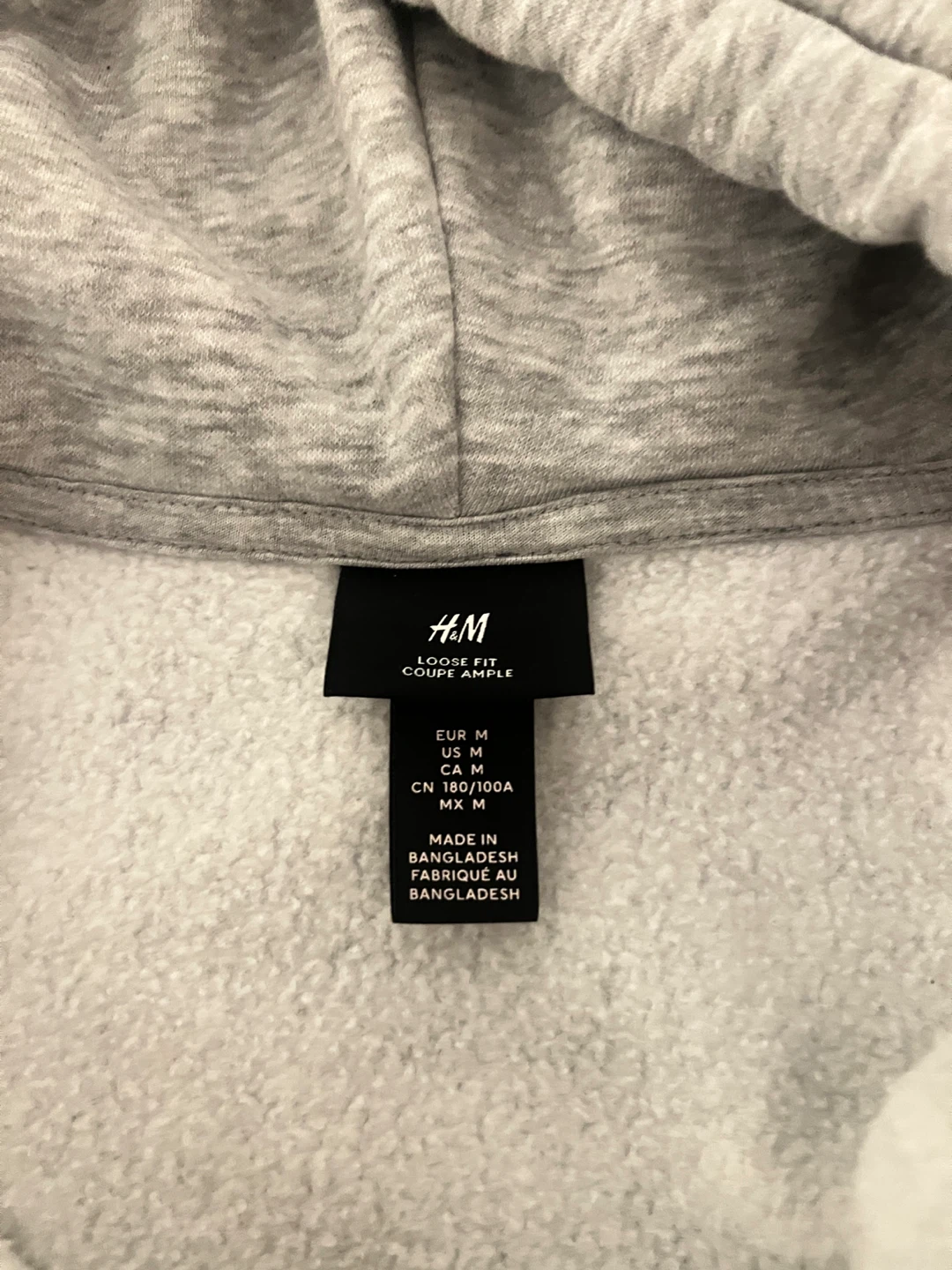 H&M Grey Zip Up Hoodie - photo 2
