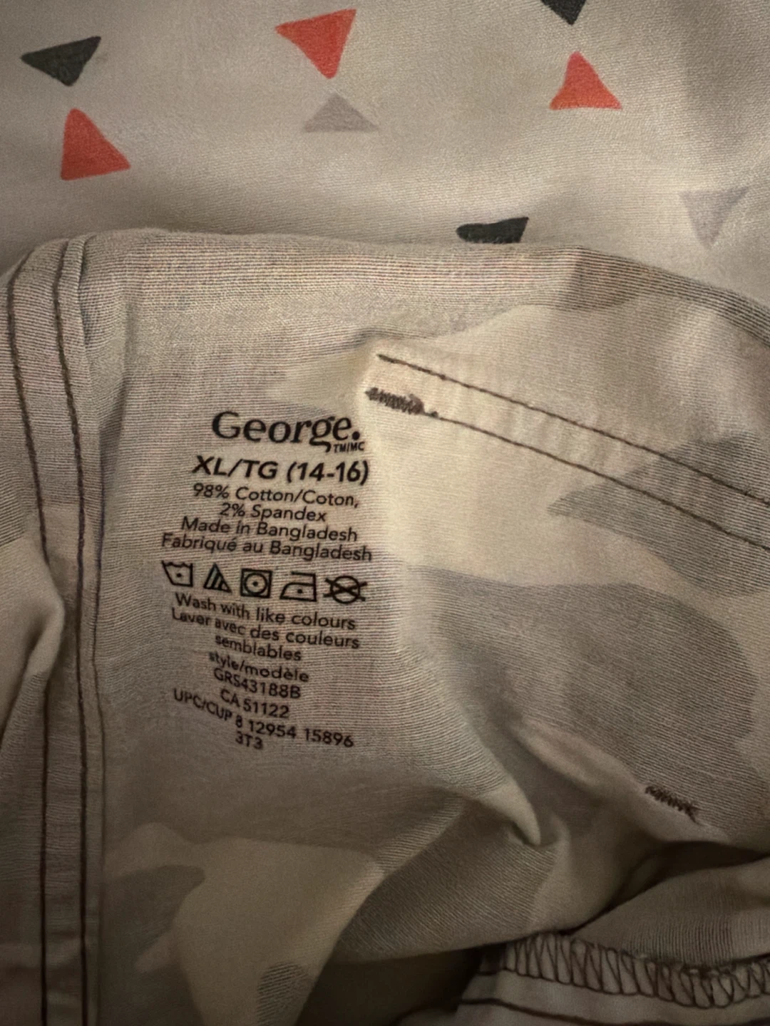 George Camouflage Cargo Pants Size XL - photo 5