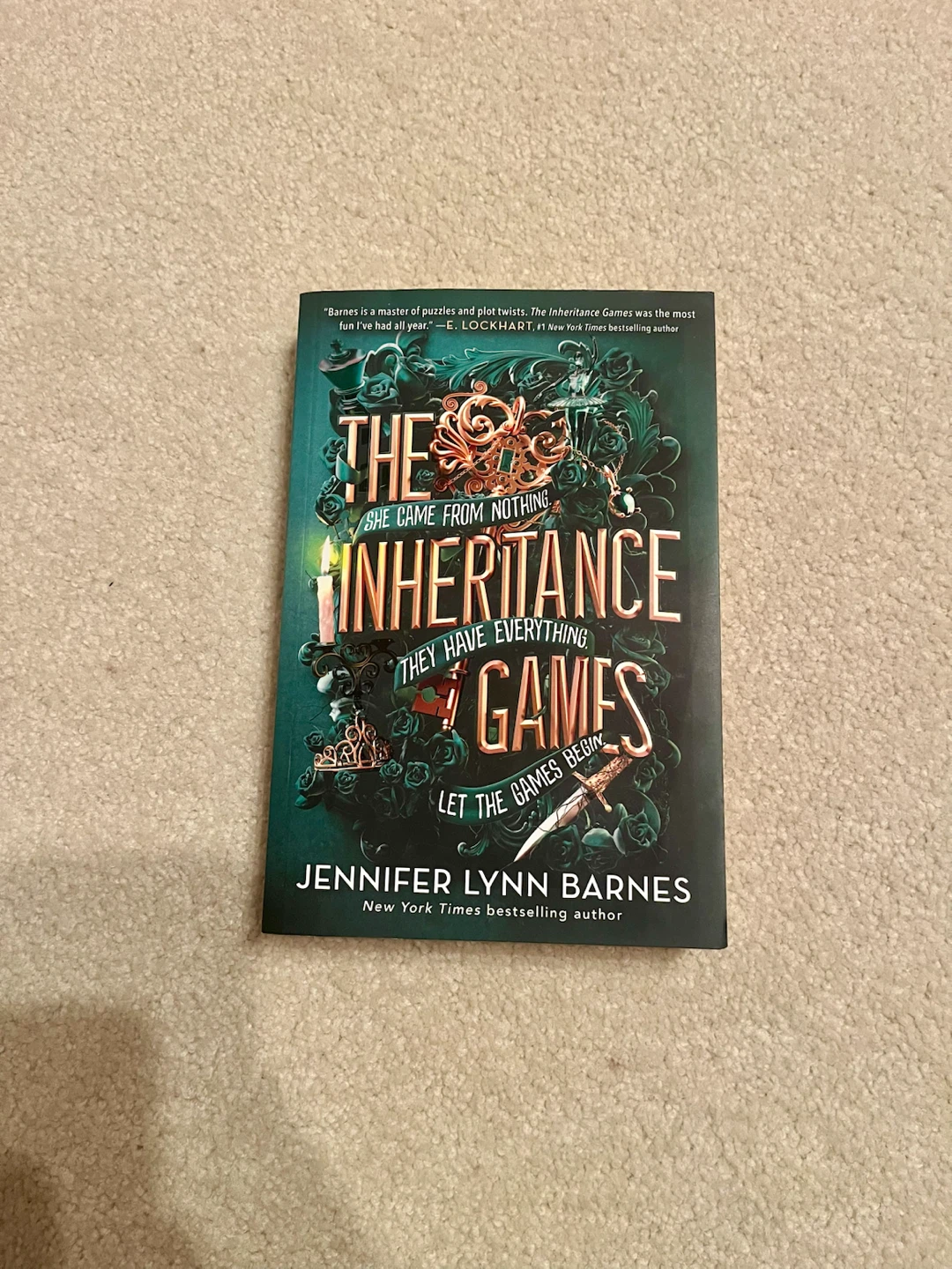 The Inheritance Games by Jennifer Lynn Barnes
