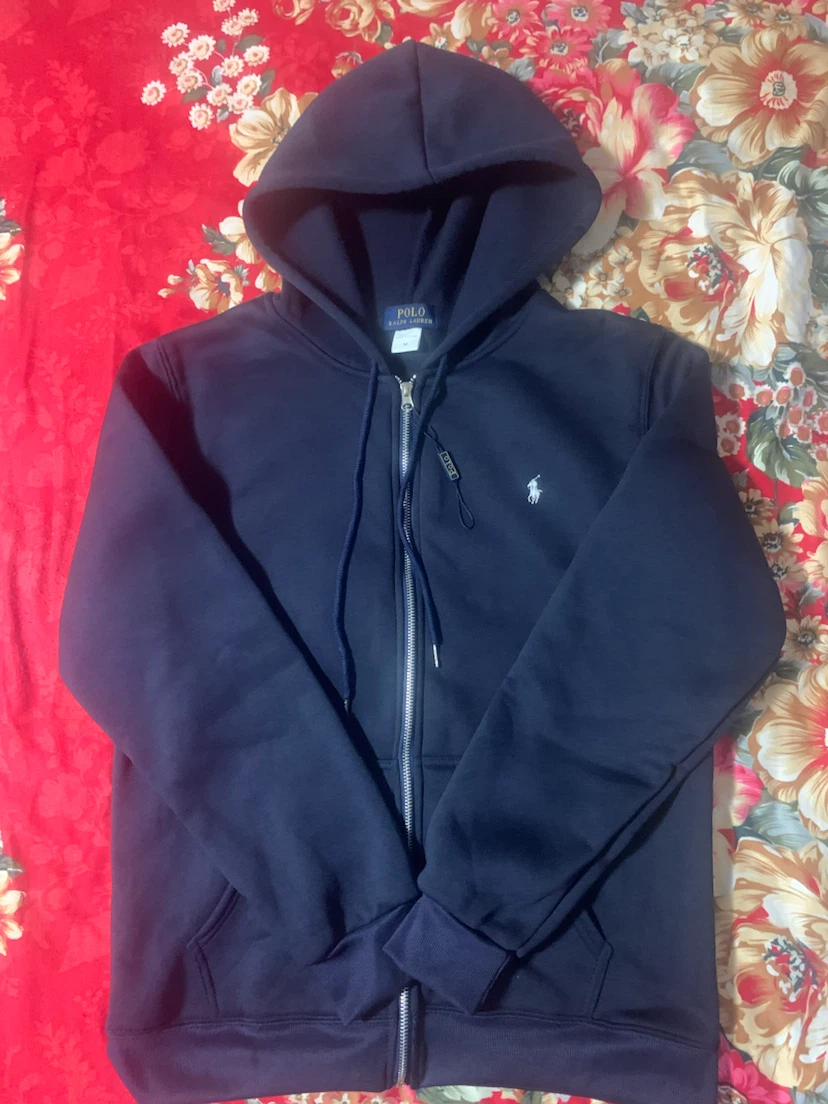 Polo Ralph Lauren Zip-Up Hoodie Navy blue