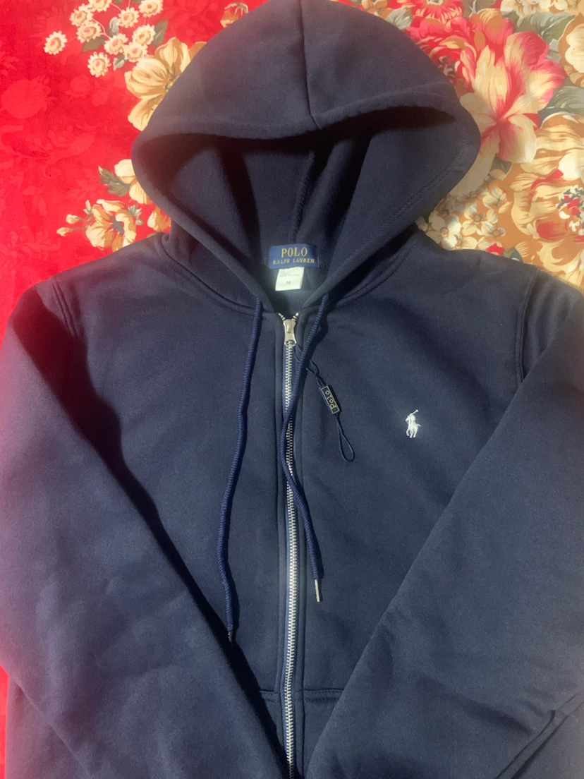 Polo Ralph Lauren Zip-Up Hoodie Navy blue - photo 3