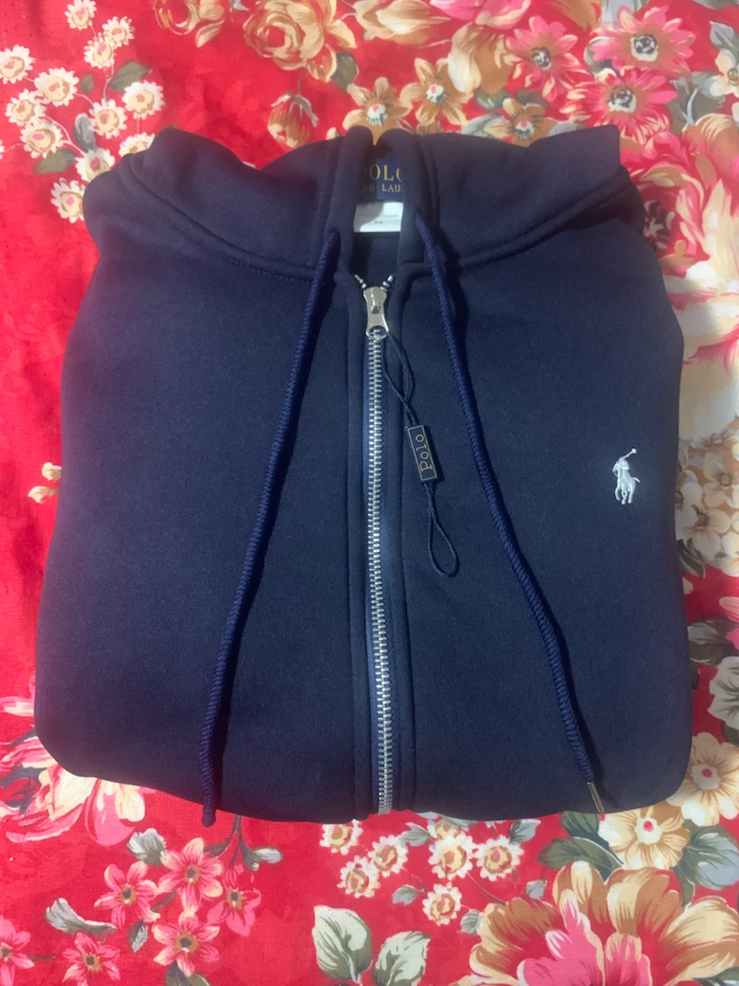 Polo Ralph Lauren Zip-Up Hoodie Navy blue - photo 4