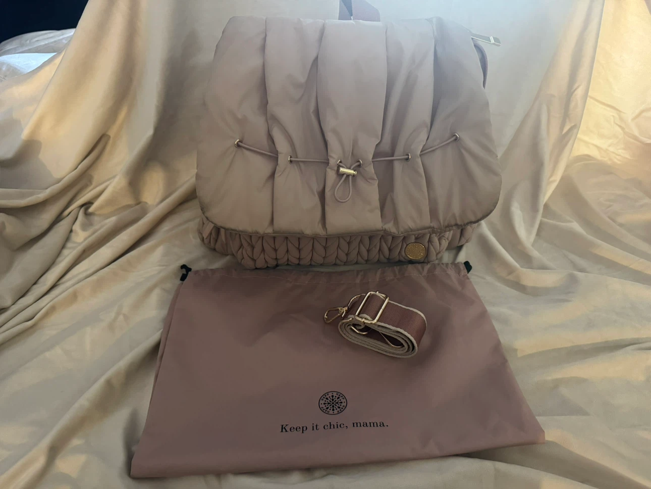 HAPP Diaper Backpack - Dusty Pink