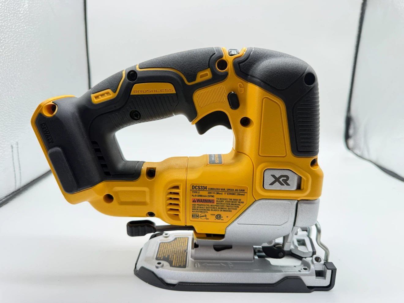 DEWALT 20V MAX XR Lithium-Ion Brushless Jigsaw Tool-Only DCS334 - photo 2