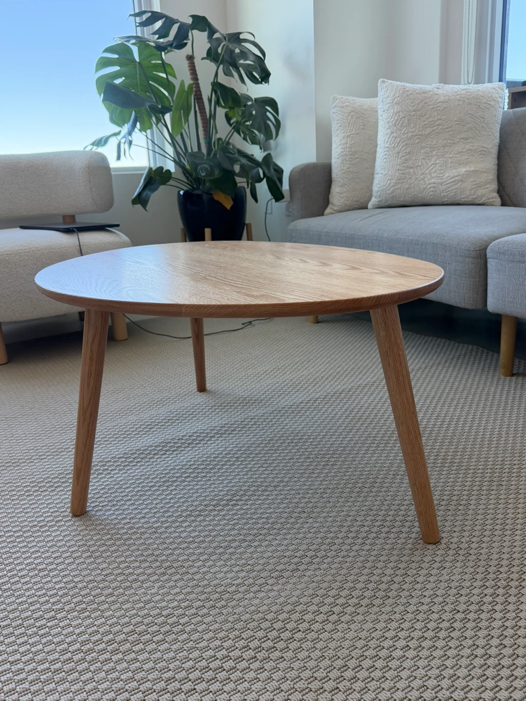 Oak Modern Coffee Table - photo 5