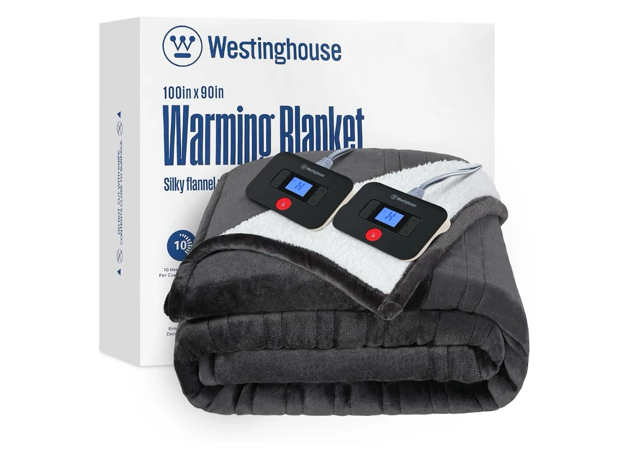 Westinghouse Warming Blanket - Charcoal Grey