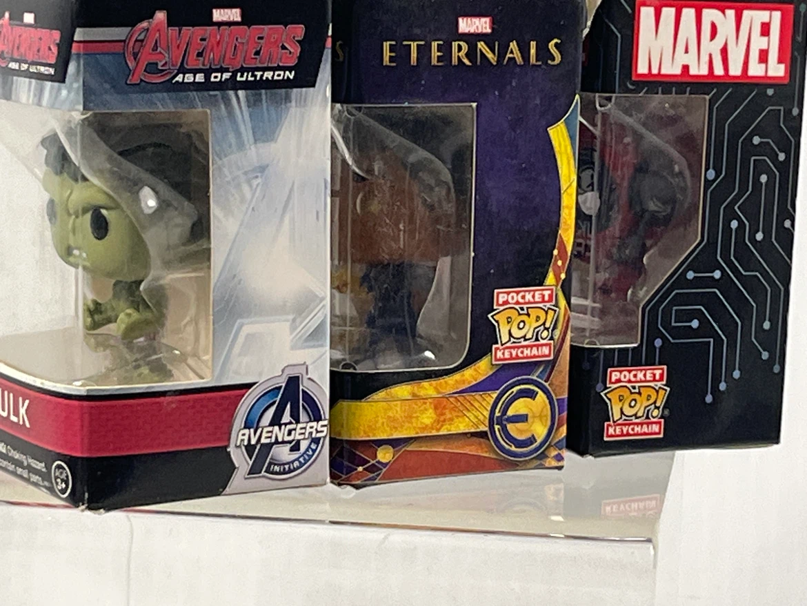 3 Marvel Pocket Pop! Keychains - photo 3