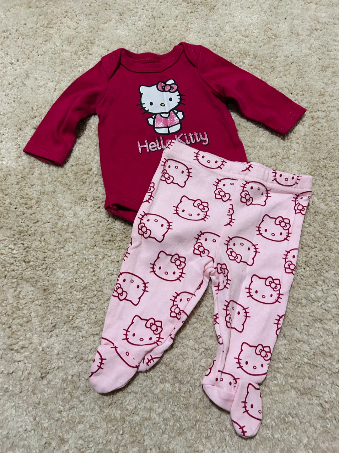 Hello Kitty Baby Outfit Set
