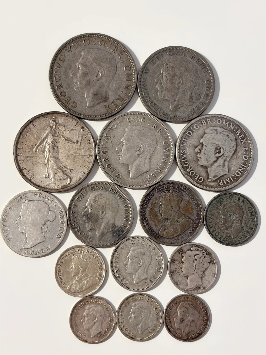 World Silver Coin Lot - photo 2