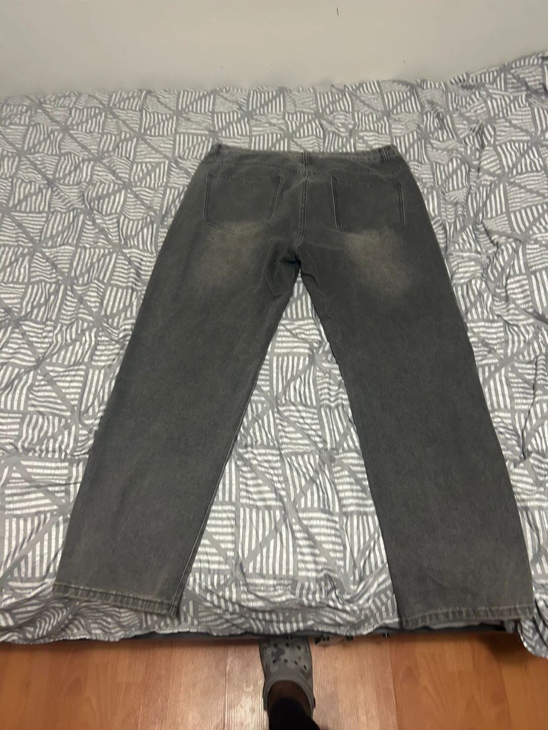 Grey Denim Jeans waist size 36 Xl - photo 2