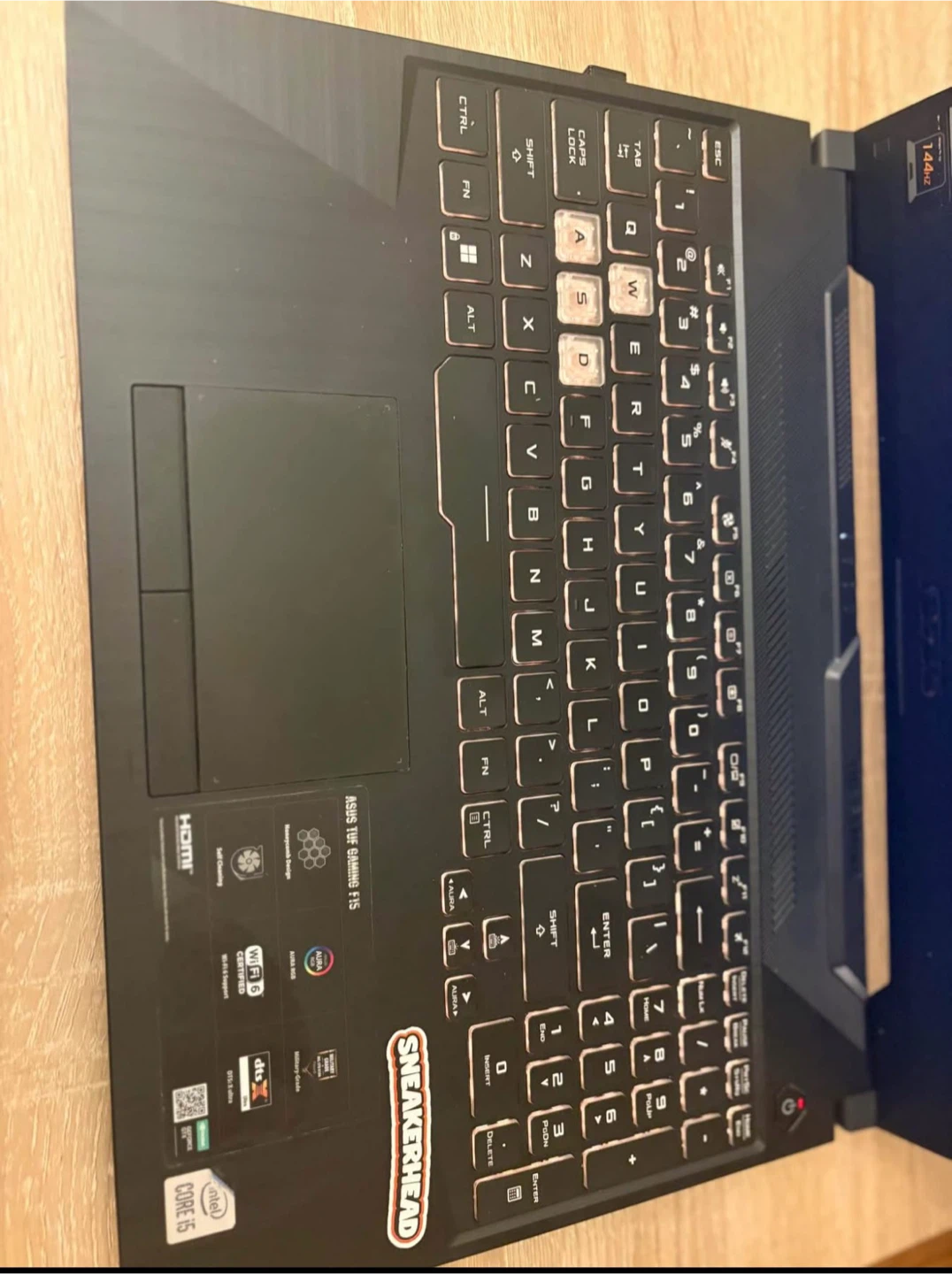ASUS TUF F15 gaming laptop - photo 4