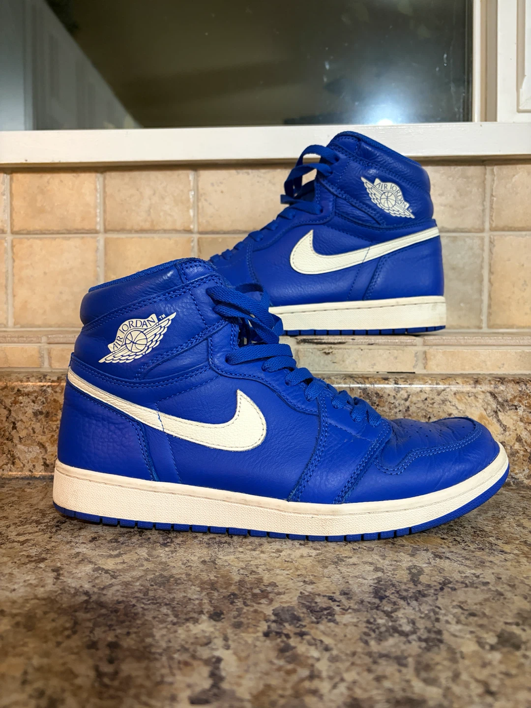 Nike Air Jordan 1 High Retro Blue and White