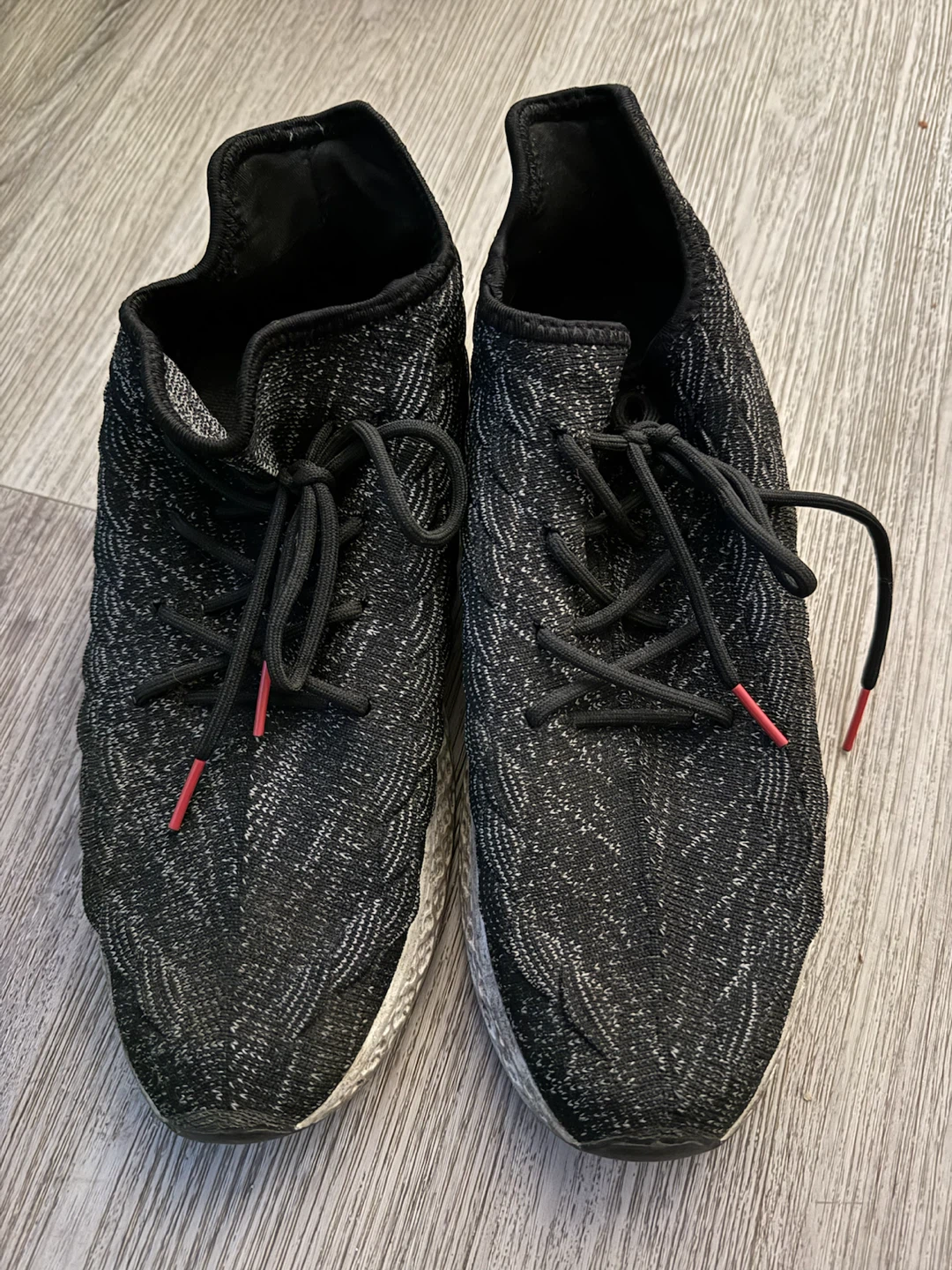 Surpe Black Knit Sneakers