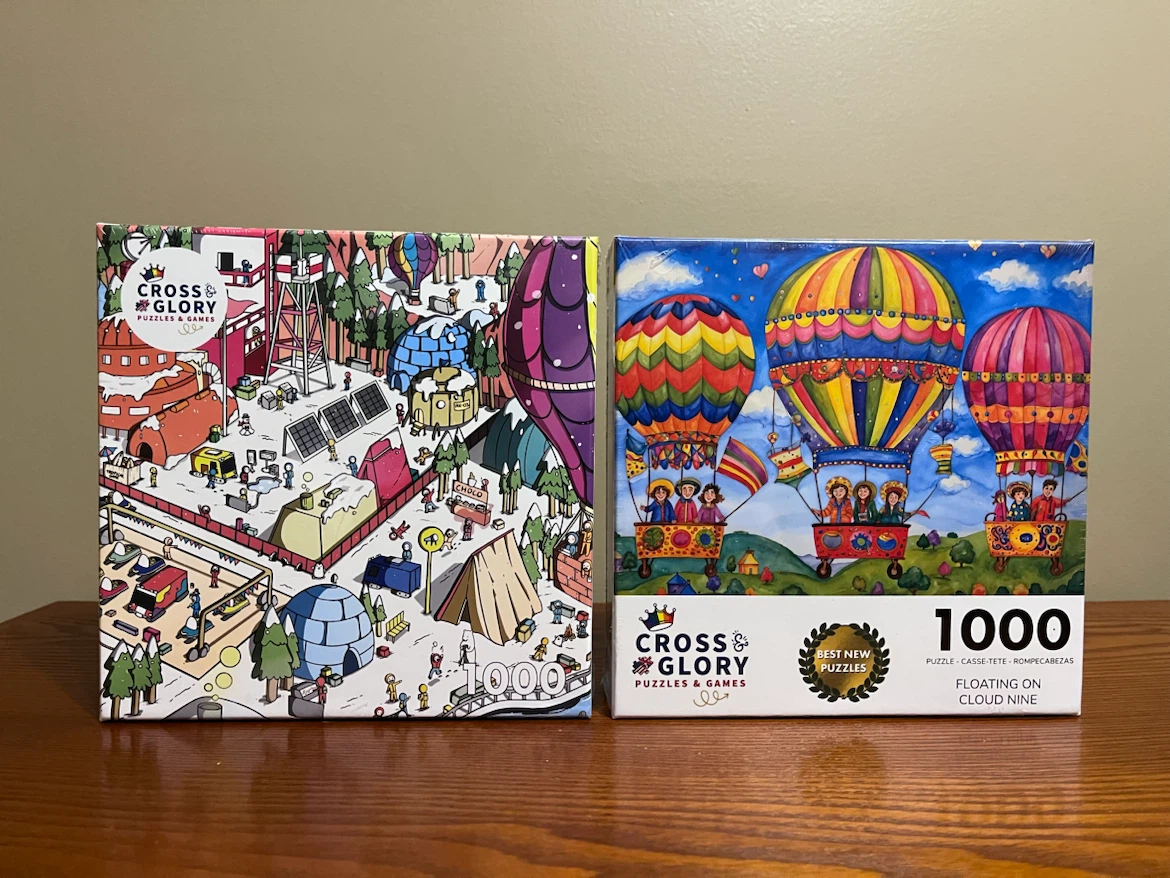 CROSS & GLORY PUZZLES (1000 piece)