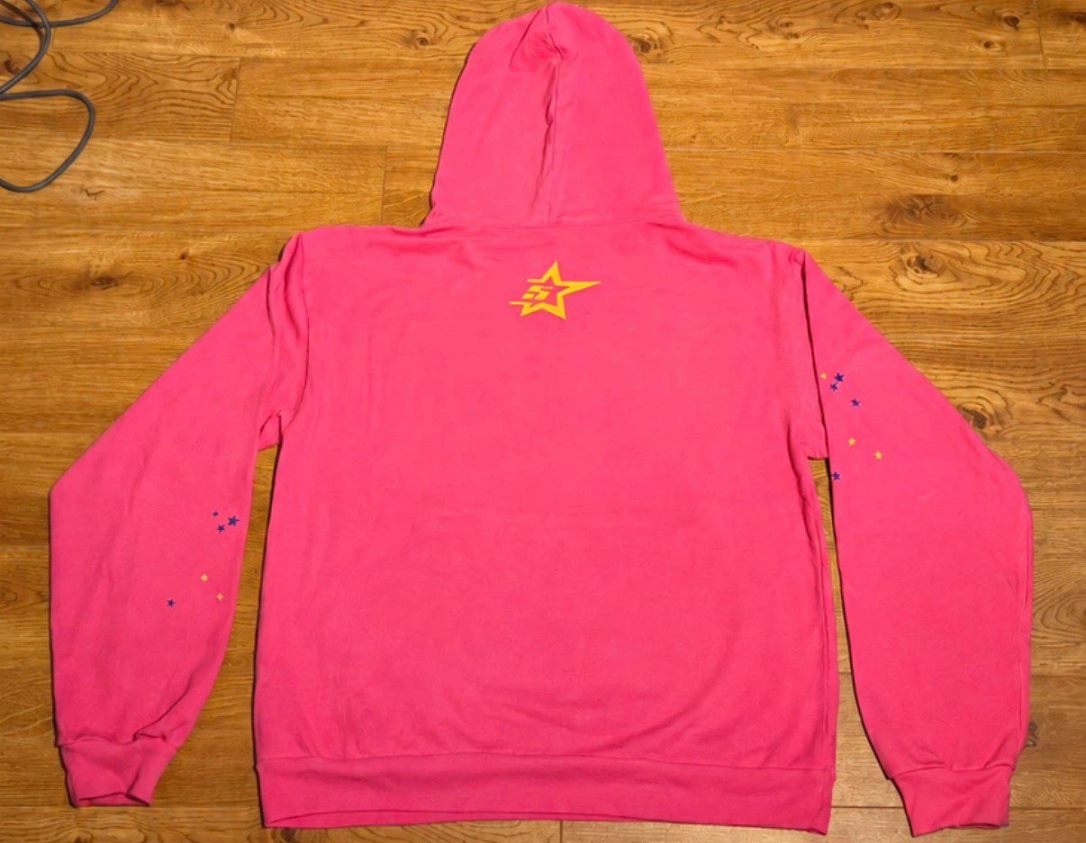 Size M pink spider hoodie - photo 2