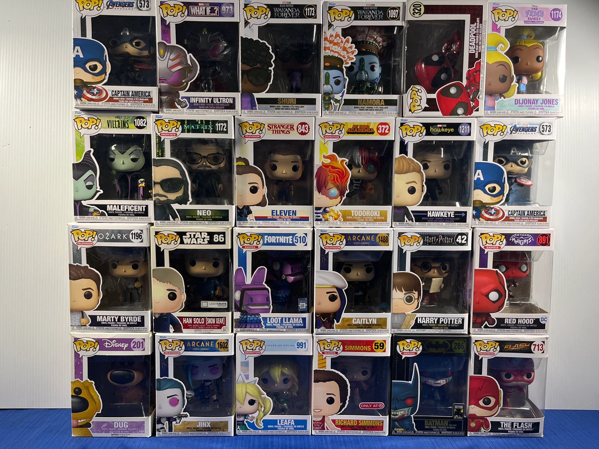 Pick Any 4 Funko Pops for $25! (Marvel, Disney, Anime)