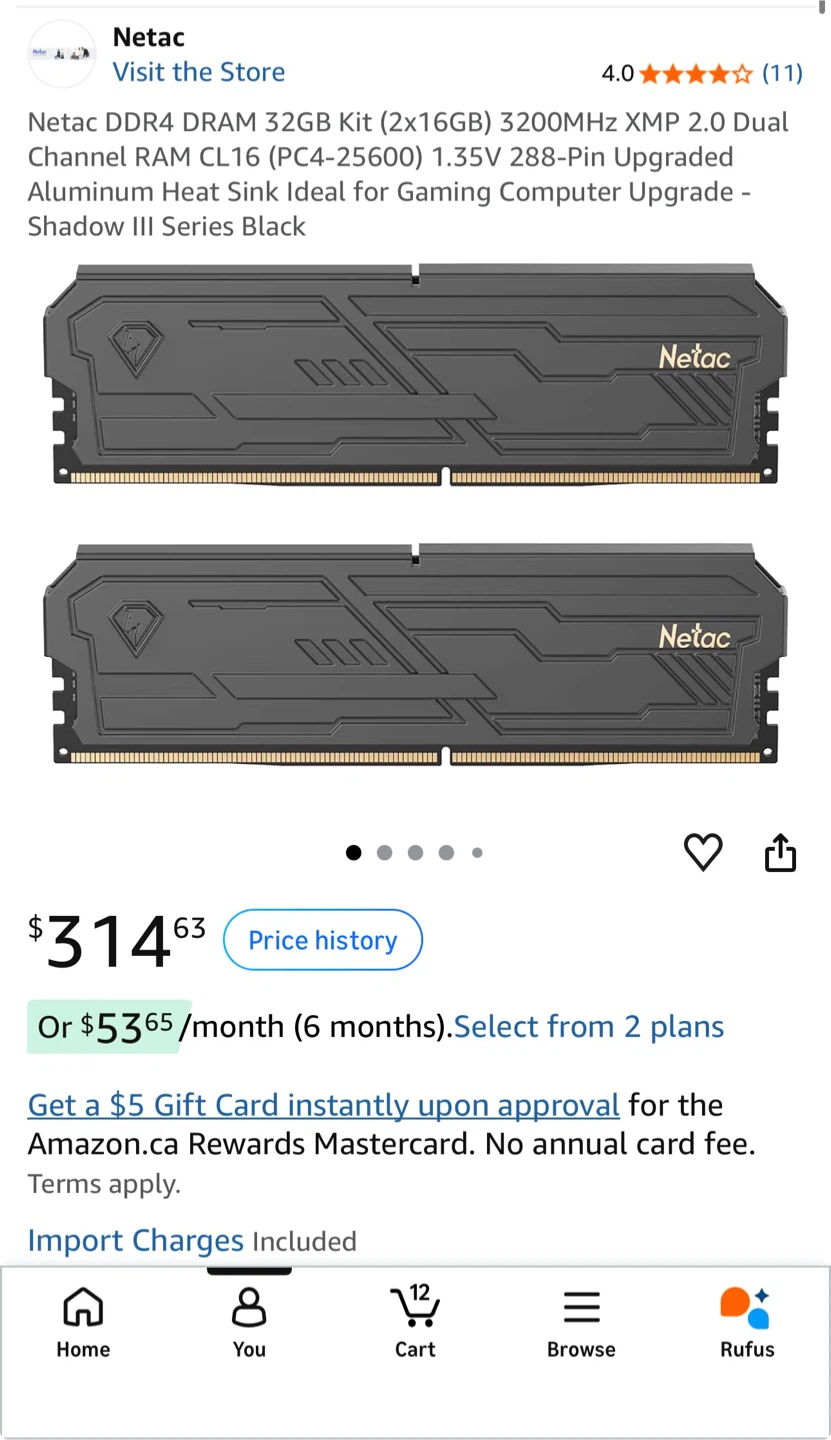 Netac 32GB DDR4 3200MHz RAM Kit - photo 2