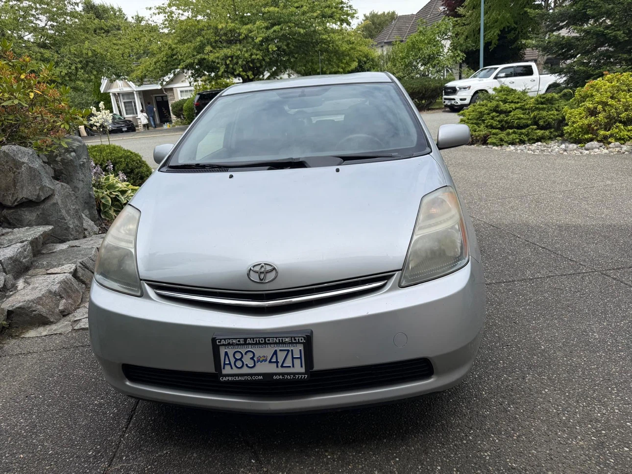 Silver Toyota Prius