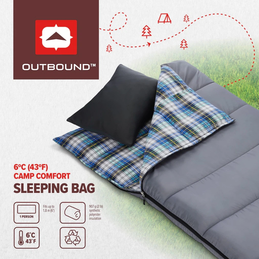 Outbound Sleeping Bag Cotton Lined - photo 2