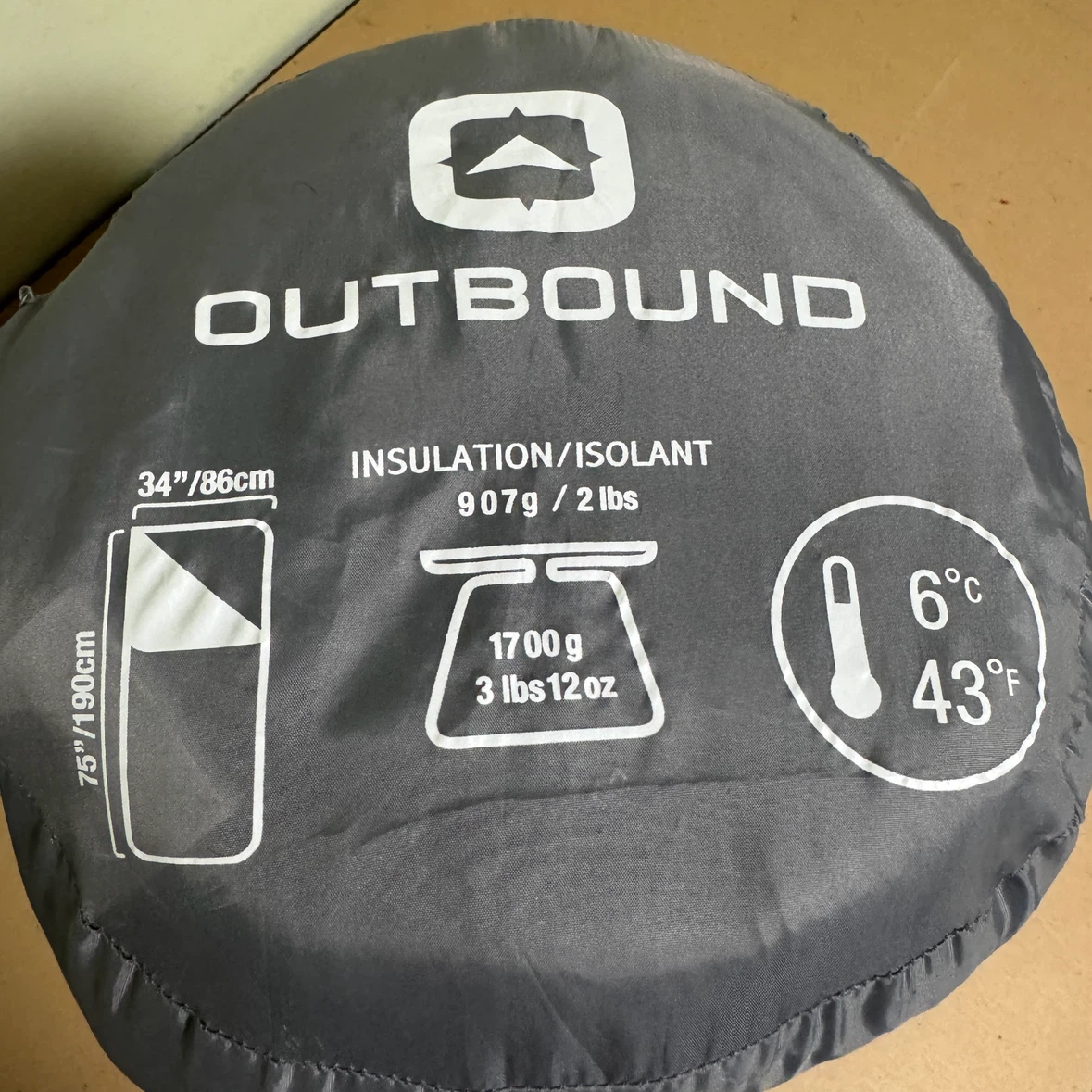 Outbound Sleeping Bag Cotton Lined - photo 5