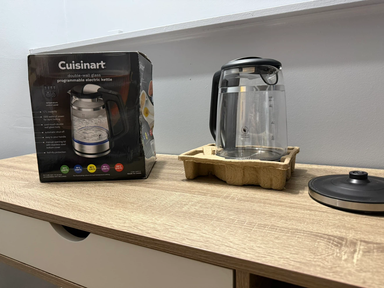 Cuisinart Double-Wall Glass Electric Kettle
