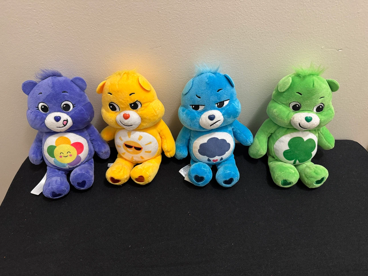 Set of 4 Care Bears Plush Toys