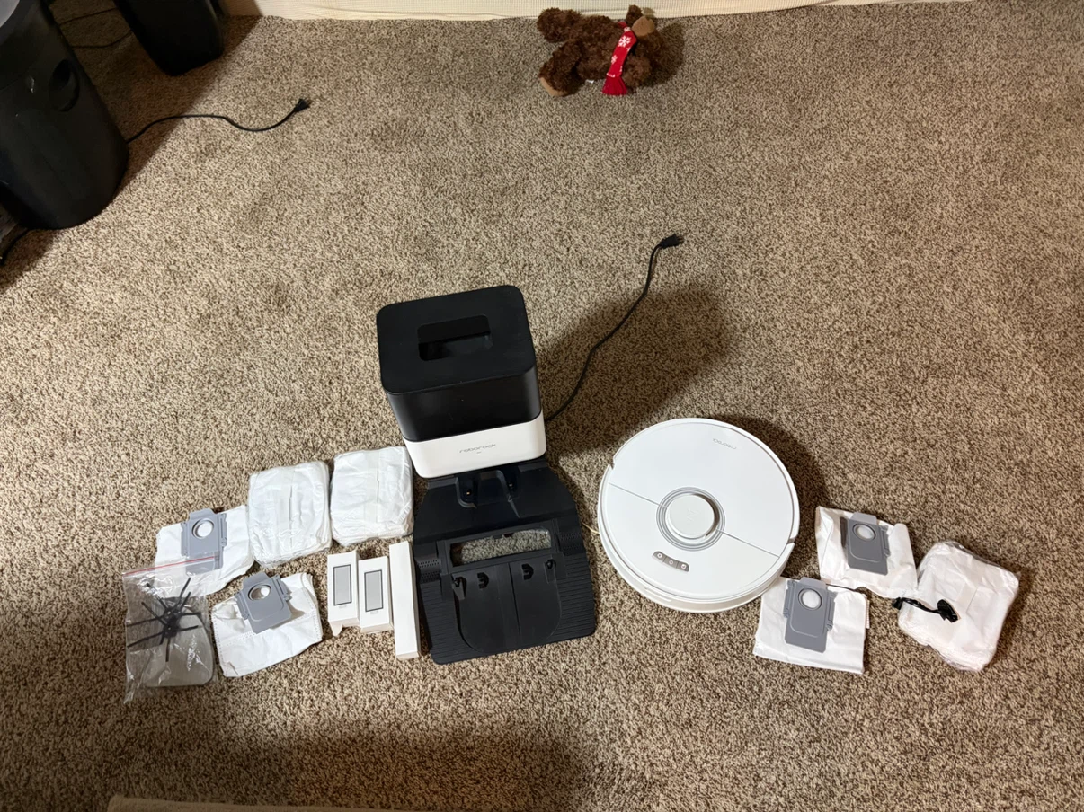 Roborock Robot Vacuum with Auto-Empty Dock and Accessories