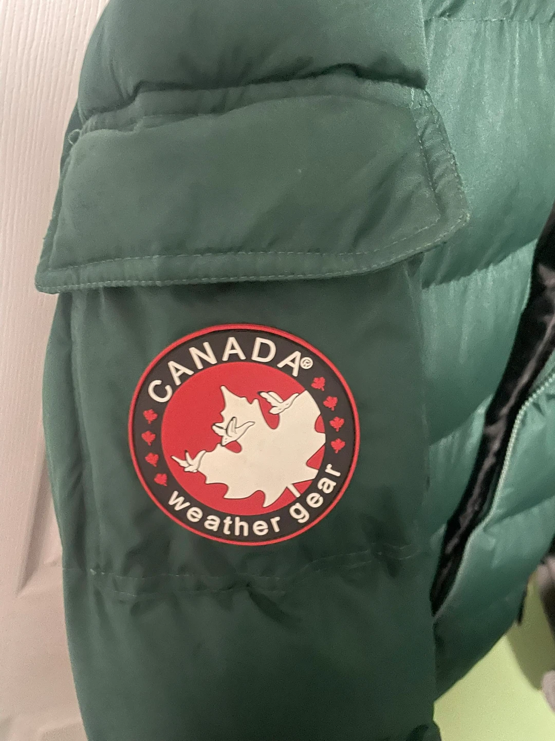 Canada Weather Gear Winter Jacket - Green - Small - photo 5