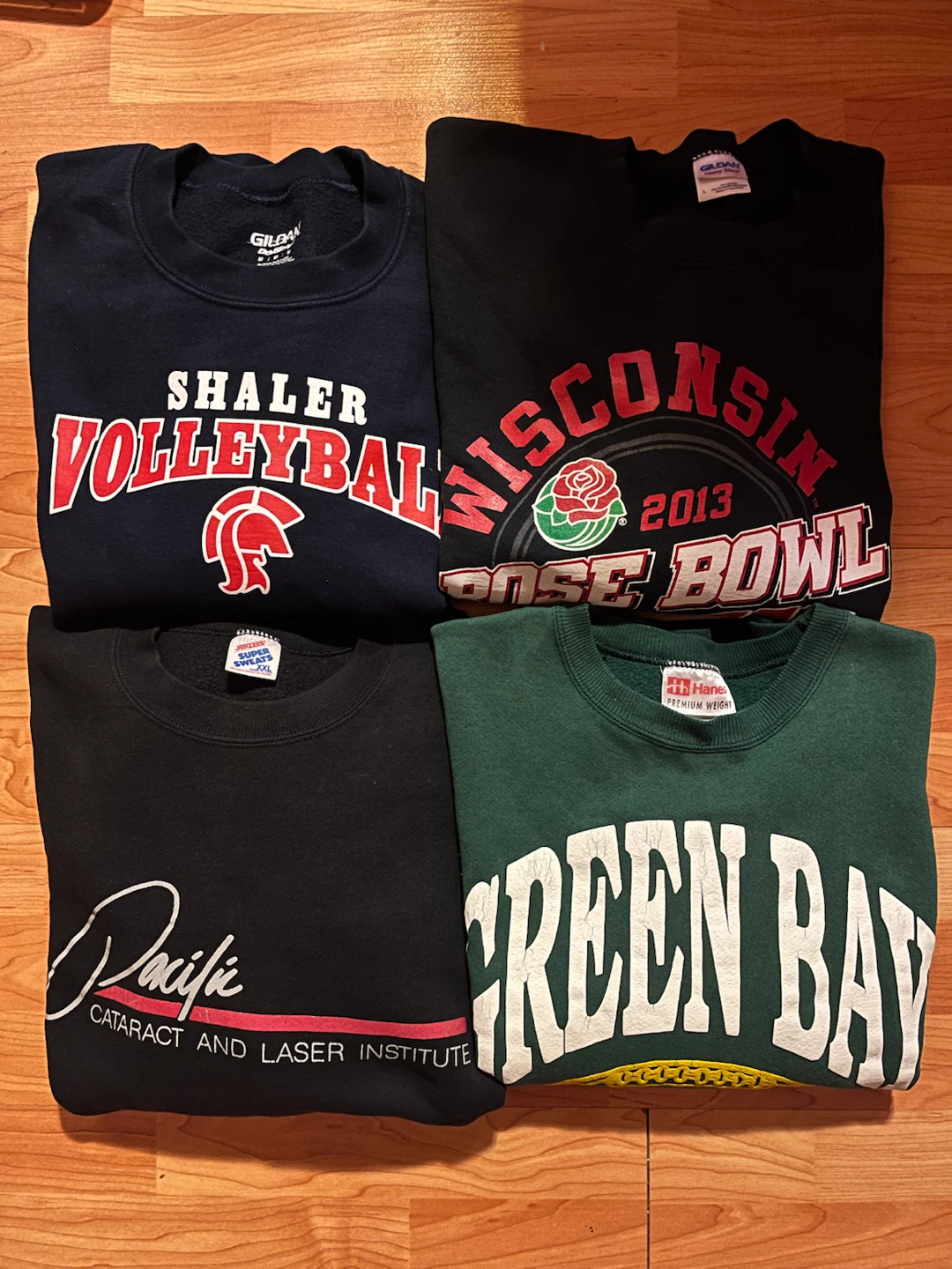 Sweatshirts $10 each