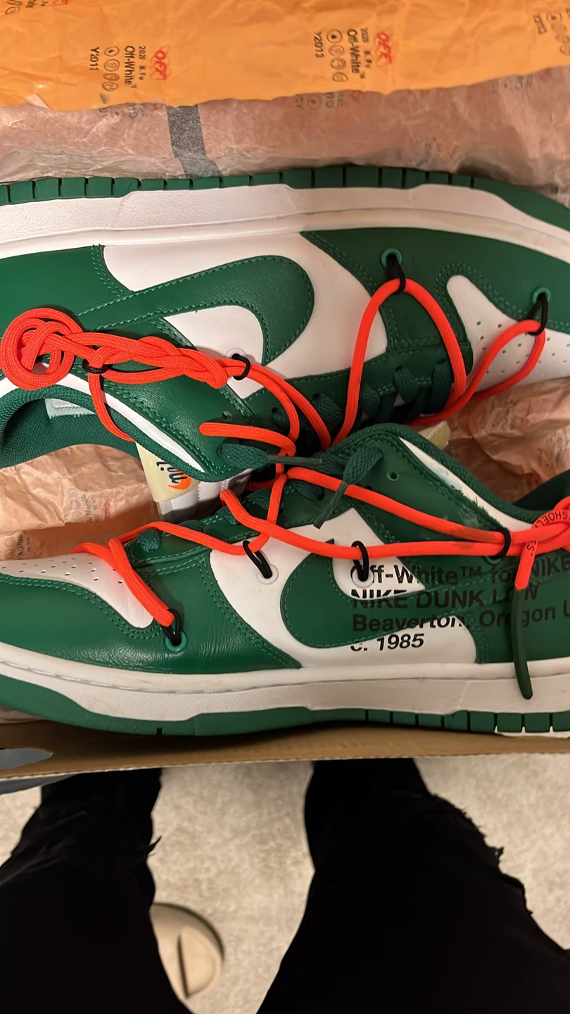 Nike Dunk Low Off-White Pine Green