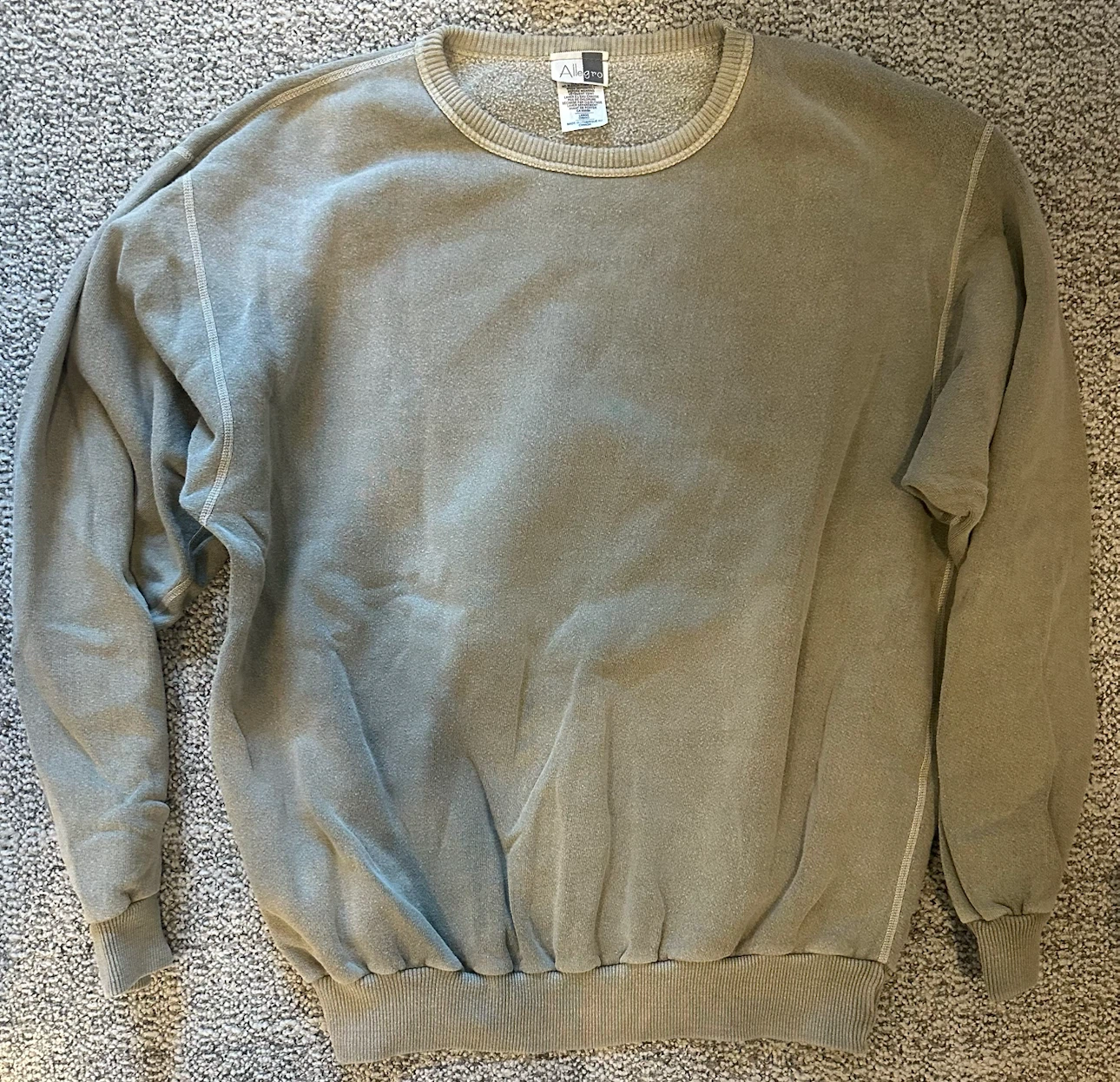 Vintage Allegro Crewneck Sweatshirt Size L