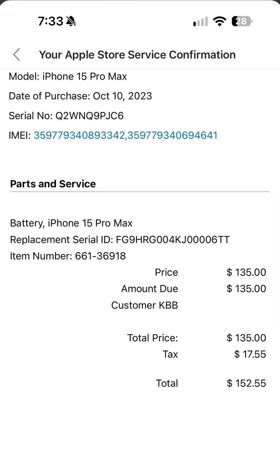 iPhone 15 Pro Max 256GB Natural Titanium - photo 4