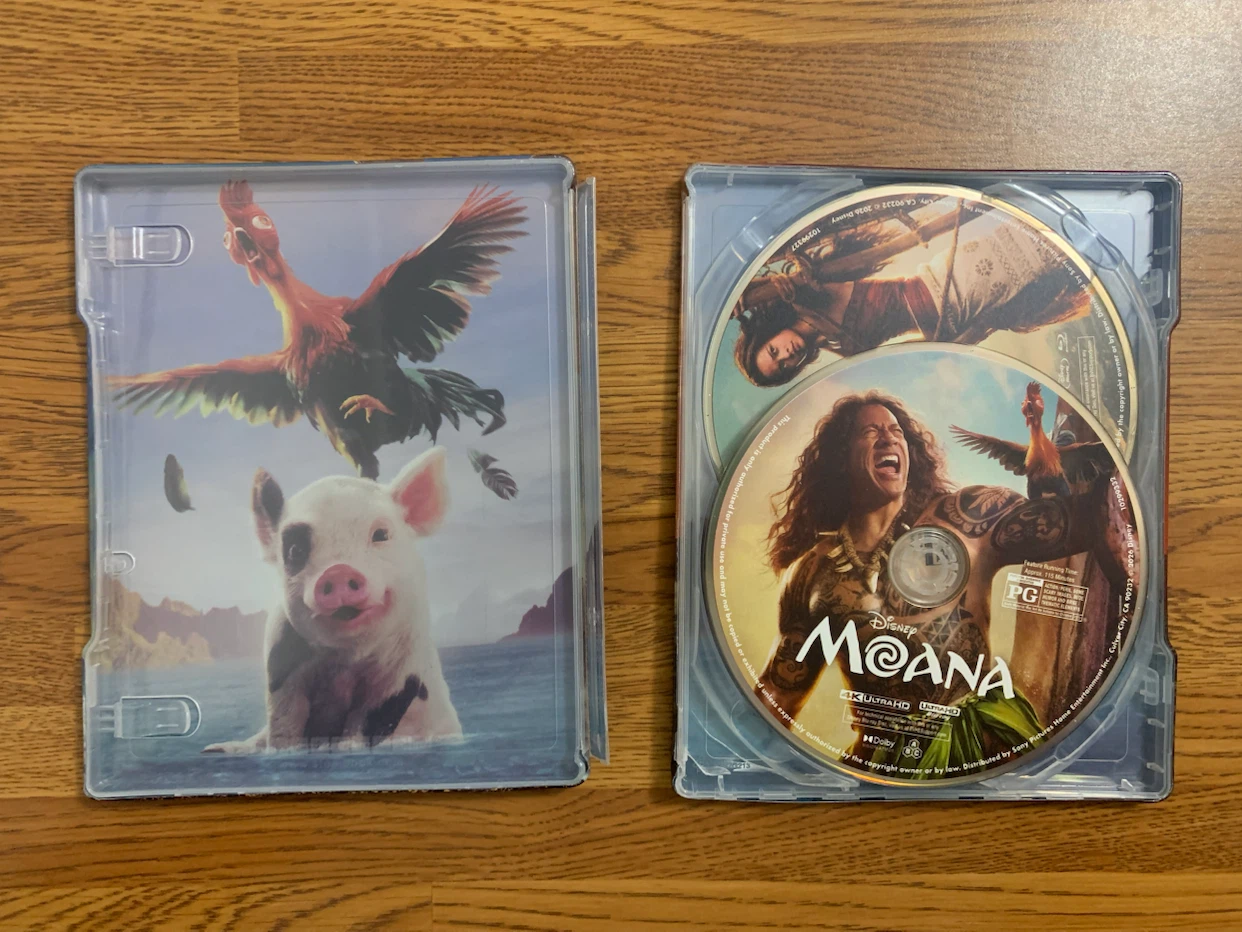Moana (LE Steelbook) 4K UHD Blu-ray Combo Pack - photo 5