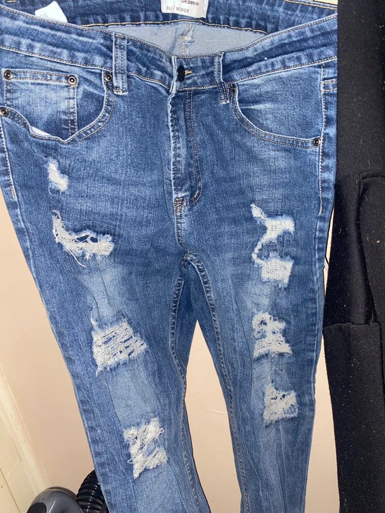 UH Denim Slim Fit Distressed Jeans