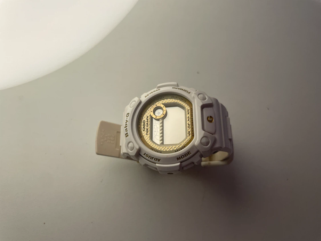 Casio Baby-G Tide Graph Watch White