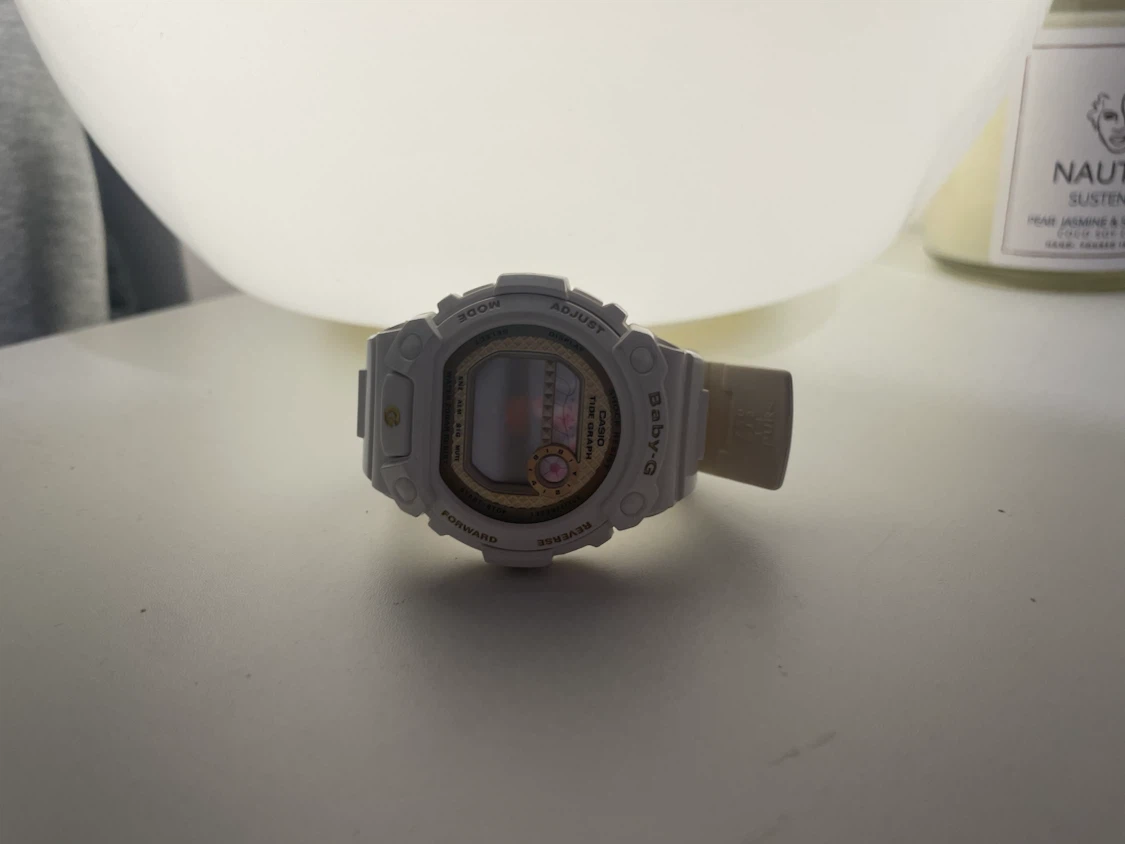 Casio Baby-G Tide Graph Watch White - photo 2