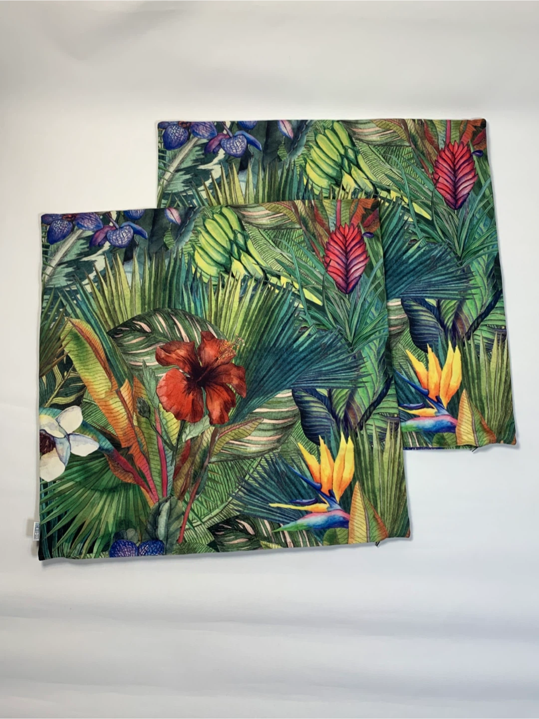 MacoDesign Tropical Print Pillow Covers (Set of 2)
