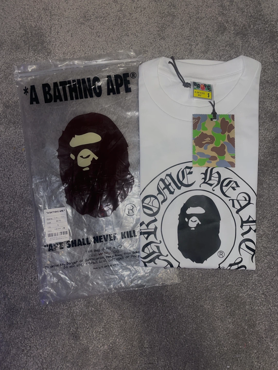 A Bathing Ape x Chrome Hearts T-Shirt - photo 2