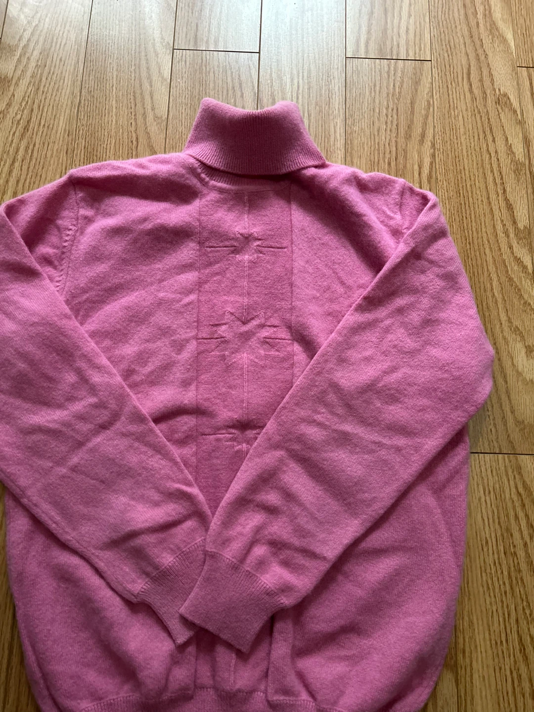 New Cashmere Pink Turtleneck Sweater size S