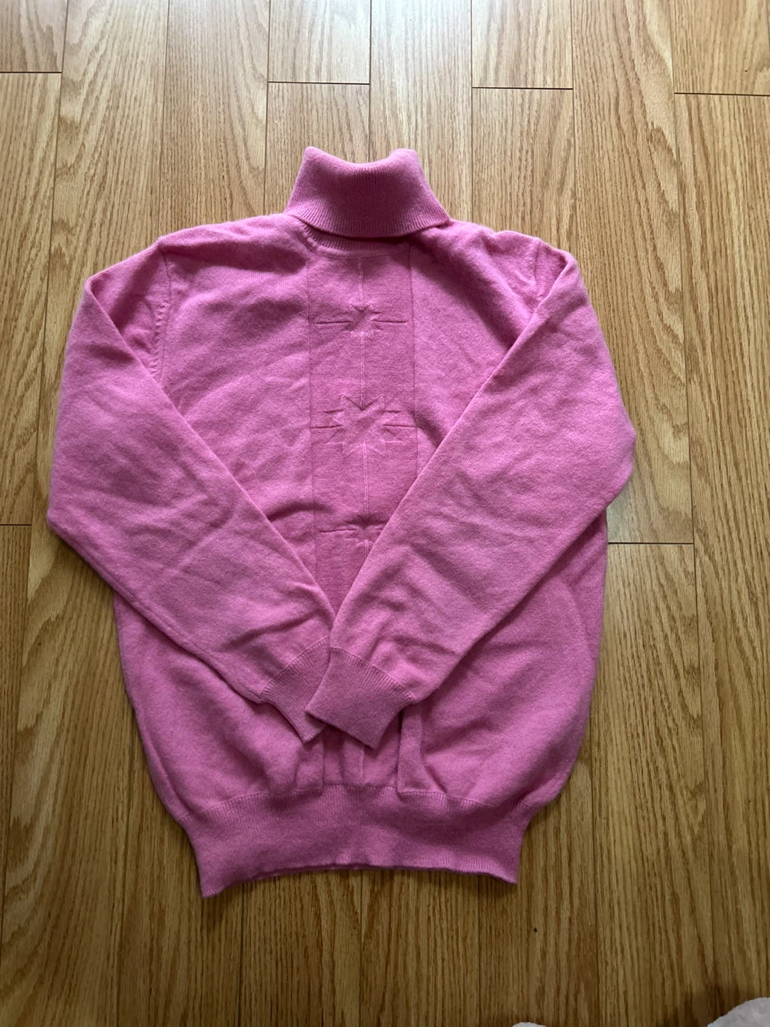 New Cashmere Pink Turtleneck Sweater size S - photo 2