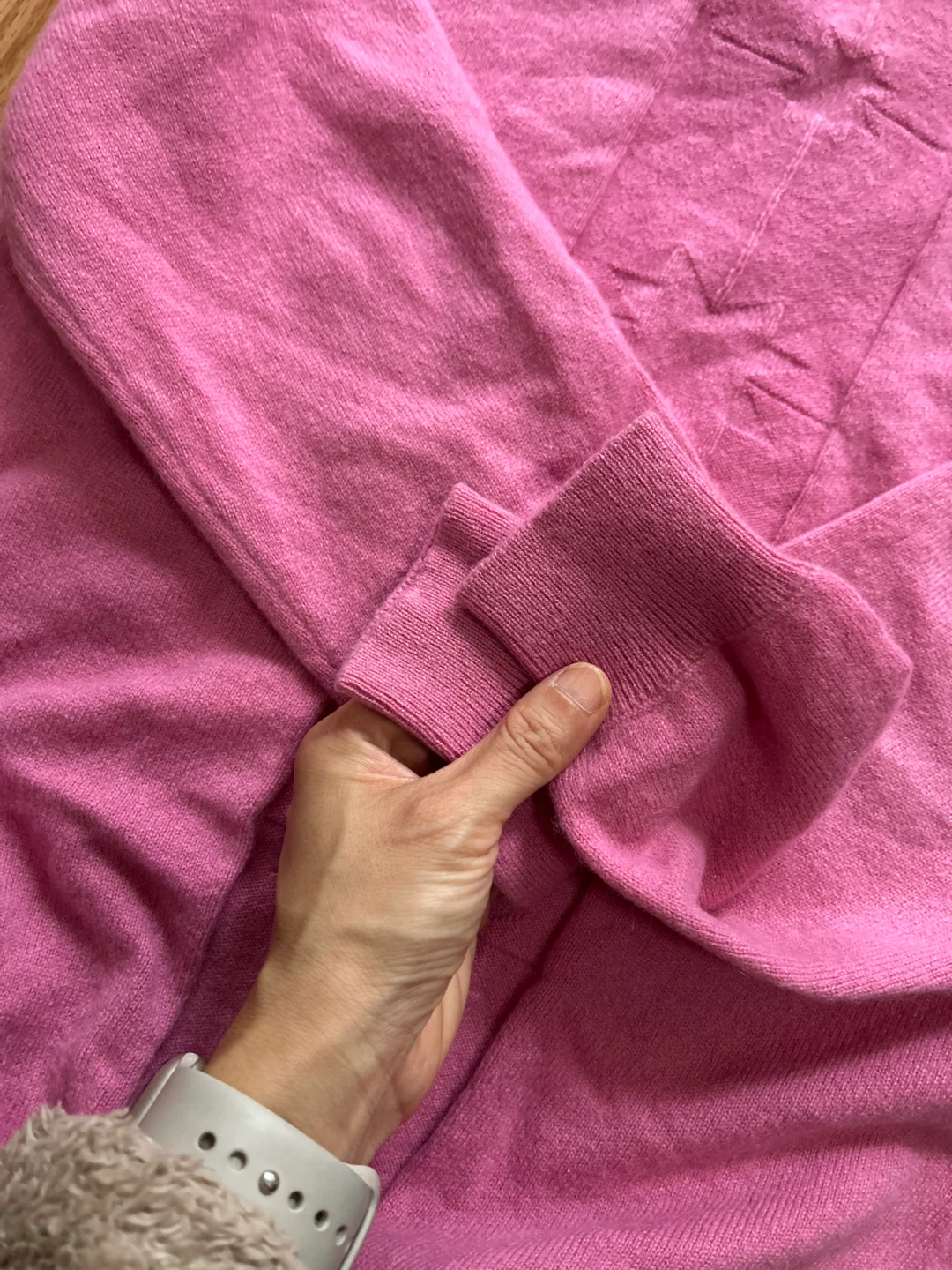 New Cashmere Pink Turtleneck Sweater size S - photo 3