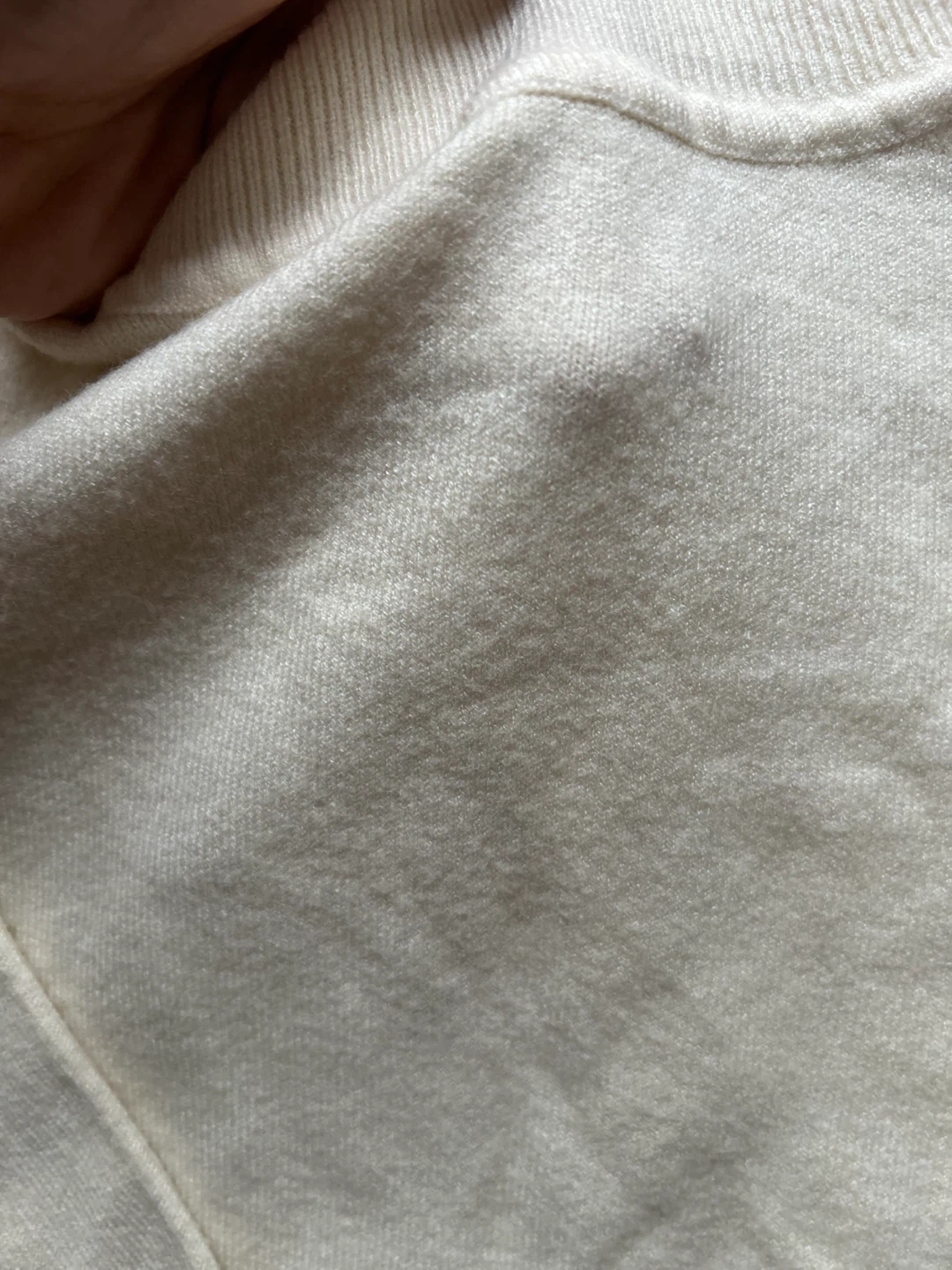 New Cashmere Cream Mock Neck Sweater Size M - photo 3