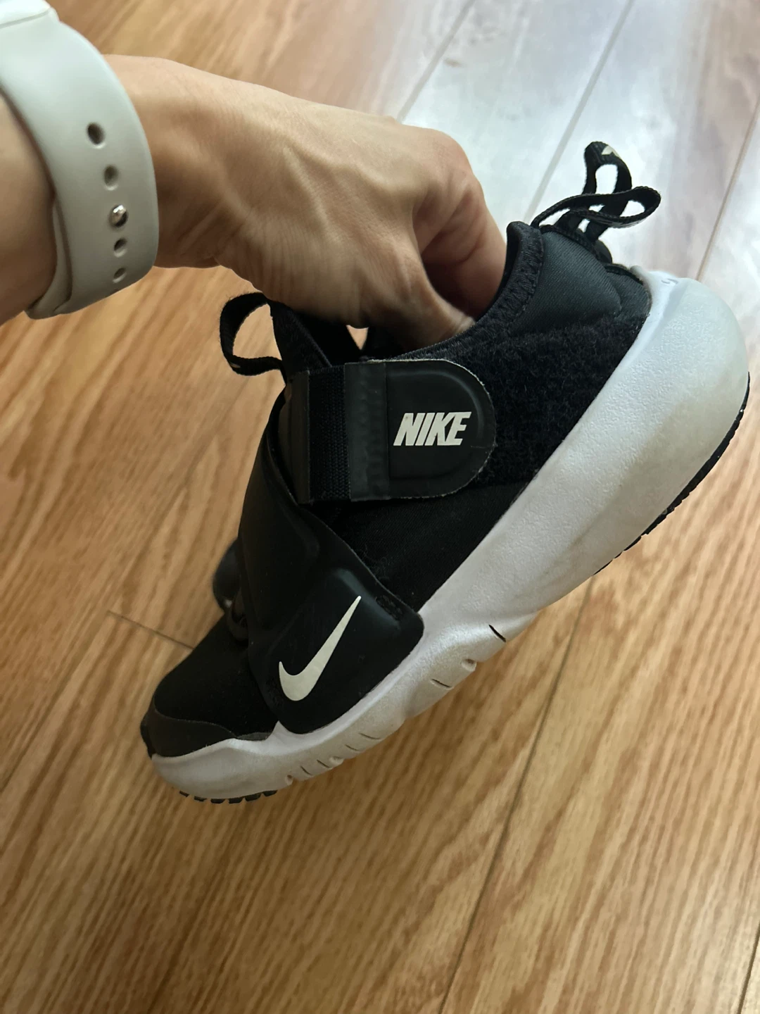 Nike Black Slip-On Sneakers Toddler Size 10C