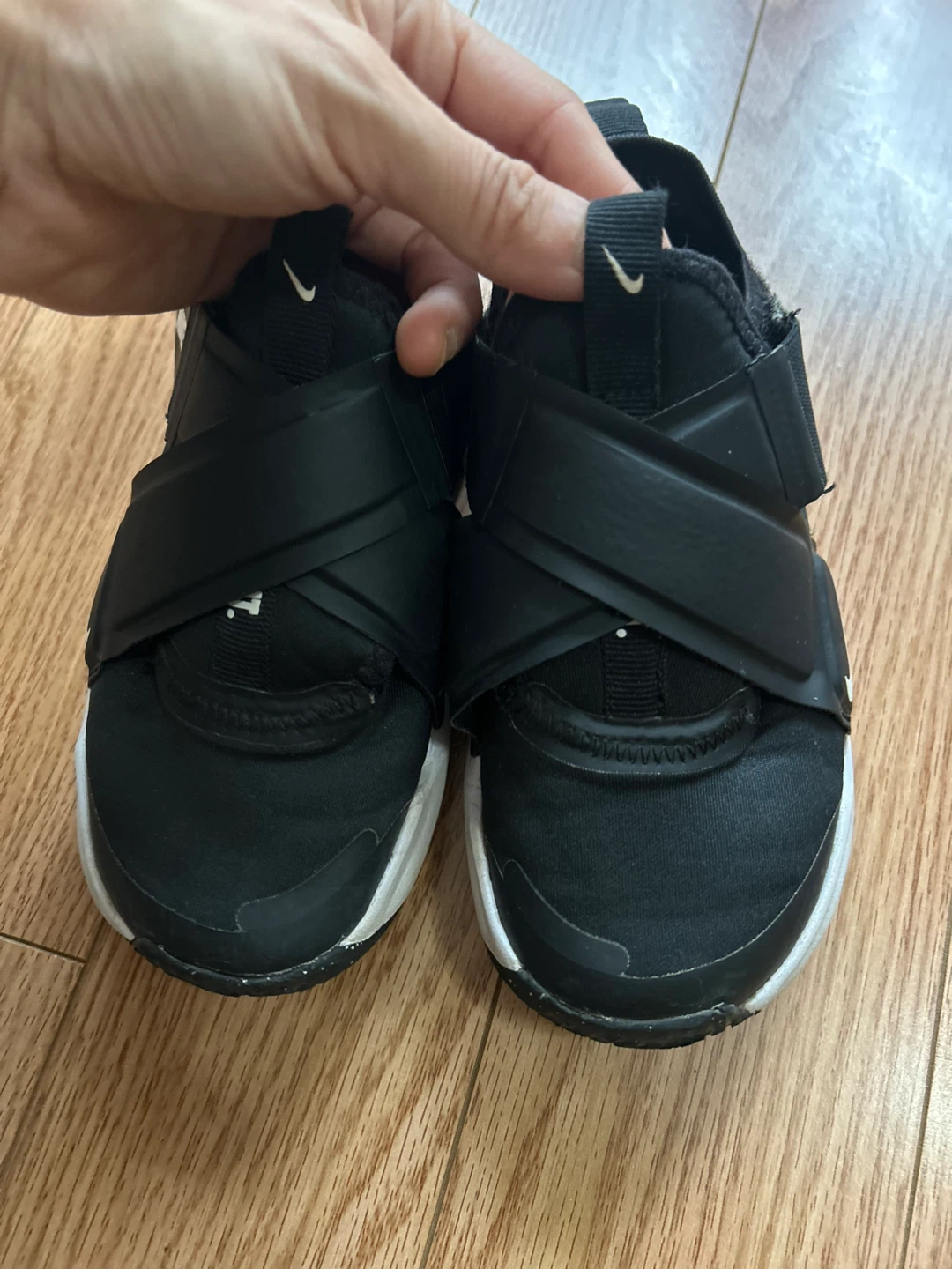 Nike Black Slip-On Sneakers Toddler Size 10C - photo 3