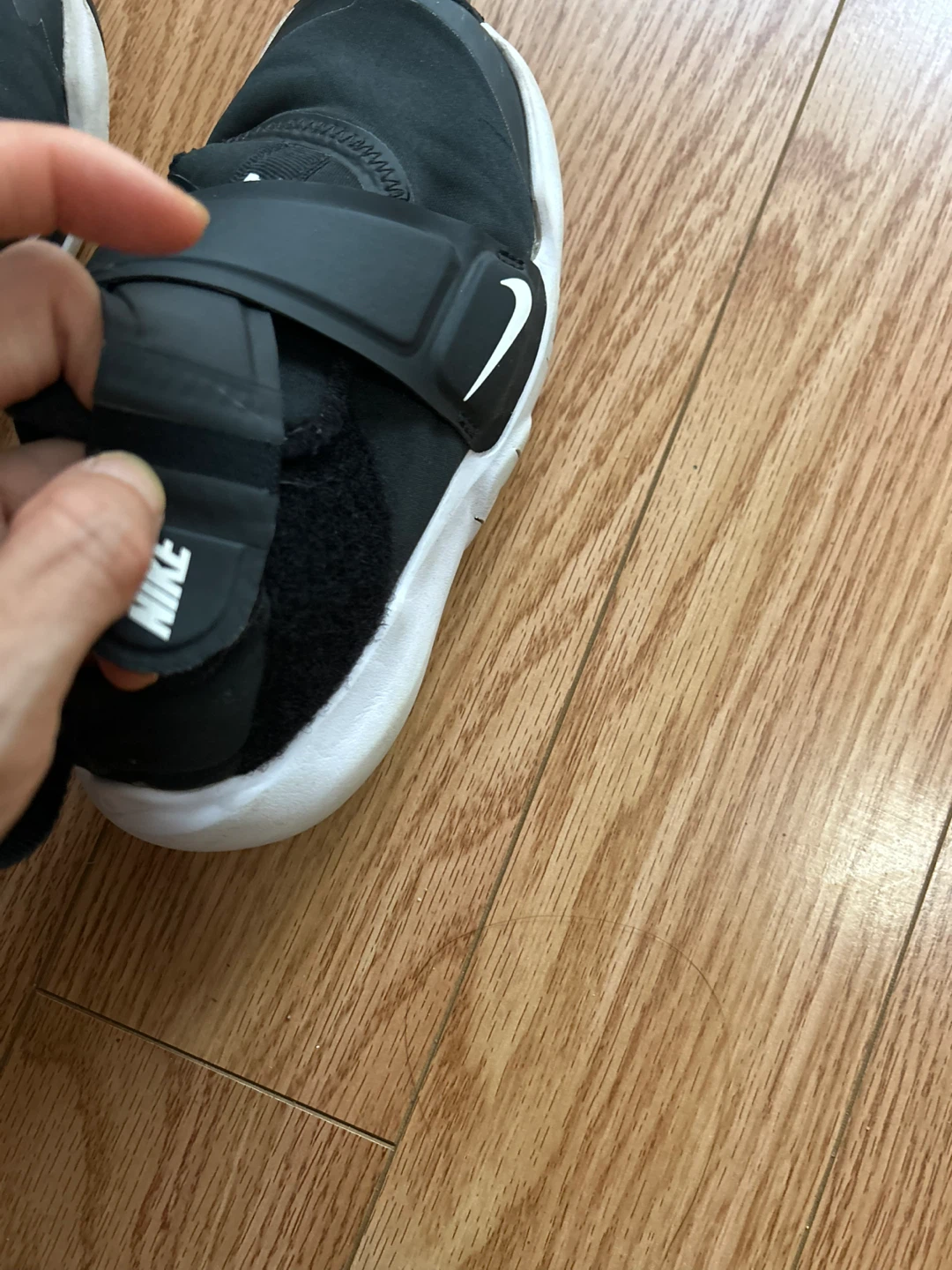 Nike Black Slip-On Sneakers Toddler Size 10C - photo 5