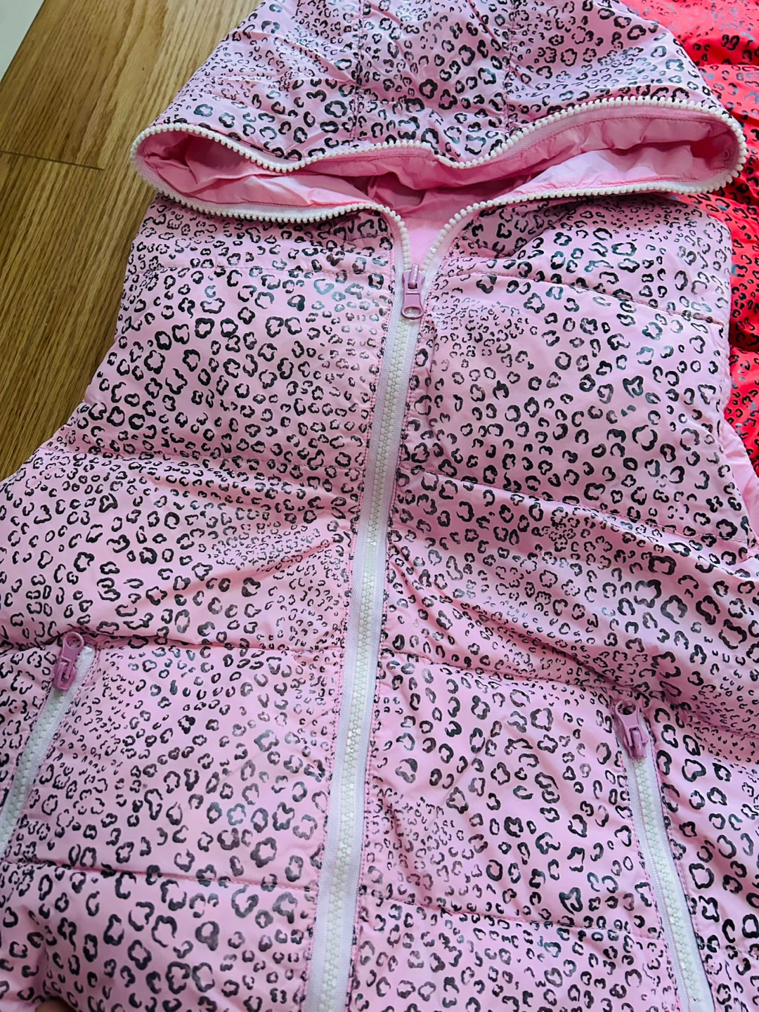 3 set Kids Winter Soft Cozy Robe and Down Vests - photo 2