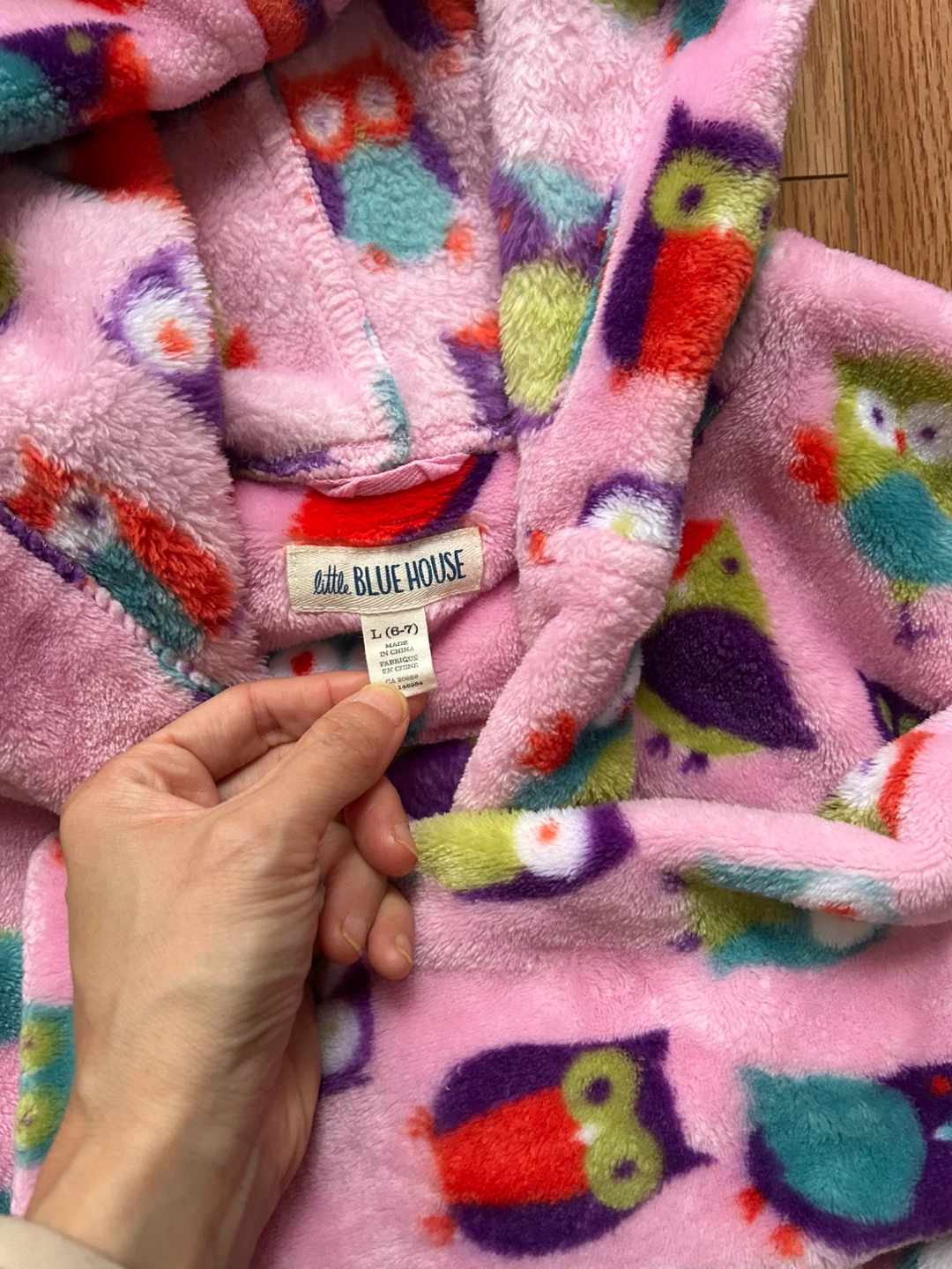 3 set Kids Winter Soft Cozy Robe and Down Vests - photo 4