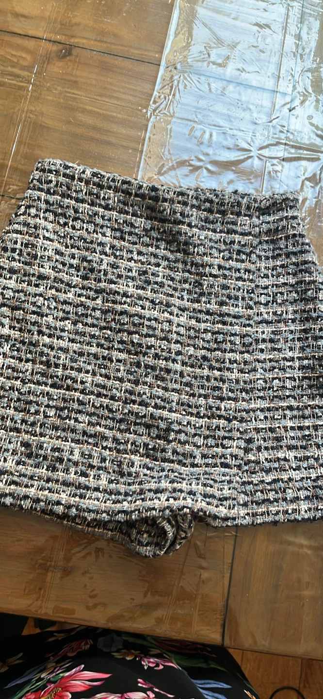 Zara Tweed Shorts XS