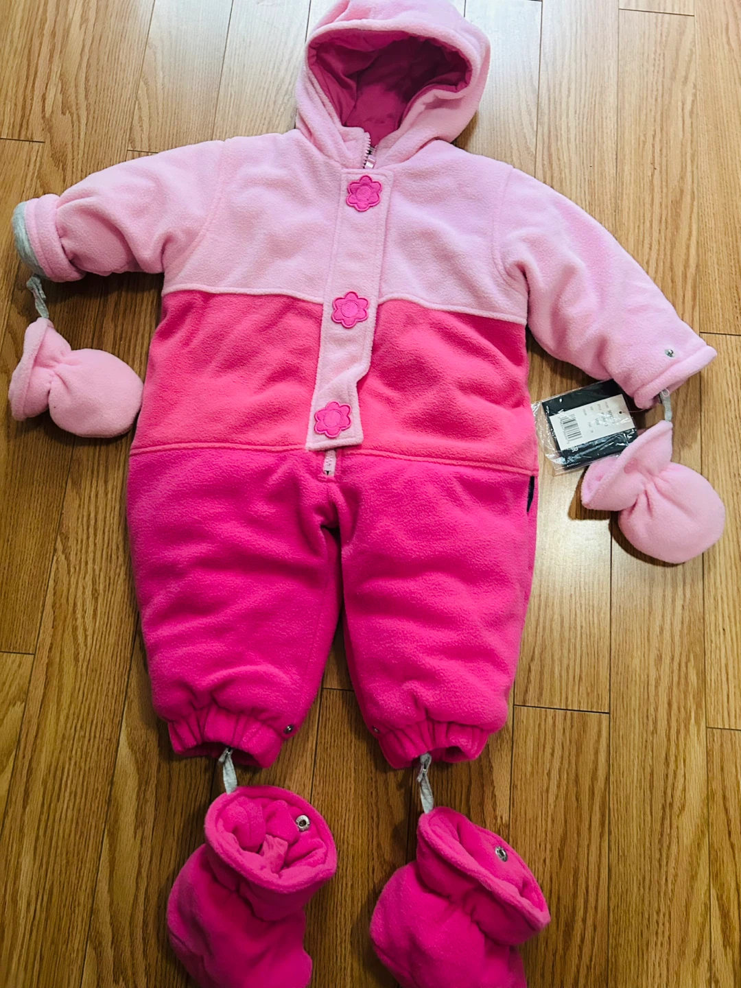 Brand New Weather Tamer Baby Fleece Snowsuit 18M
