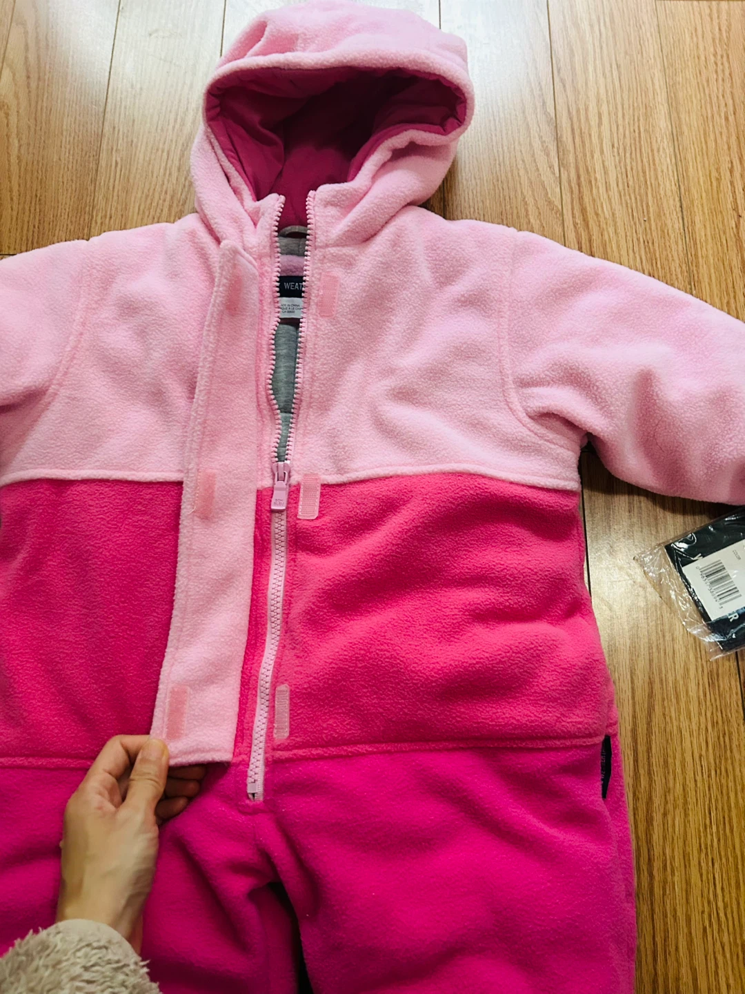 Brand New Weather Tamer Baby Fleece Snowsuit 18M - photo 2